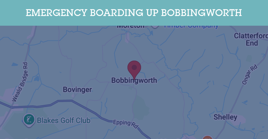 Emergency Boarding Up Services in Bobbingworth - CM5