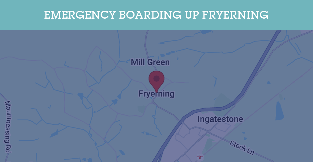 Emergency Boarding Up Services in Fryerning - CM4