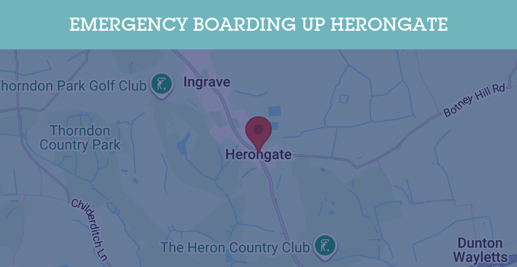 Emergency Boarding Up Services in Herongate - CM13